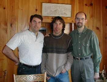 Ray, Steve, Ken - Apr 2002
