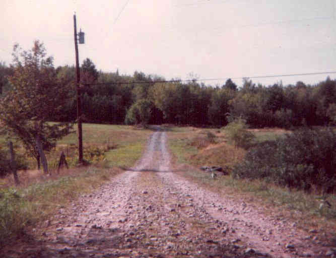 old driveway