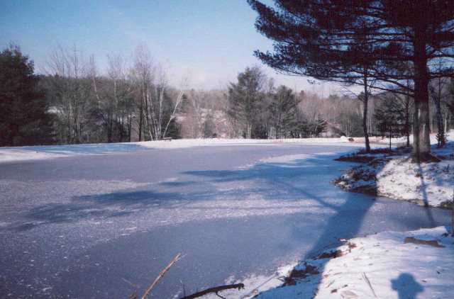 frozen lake